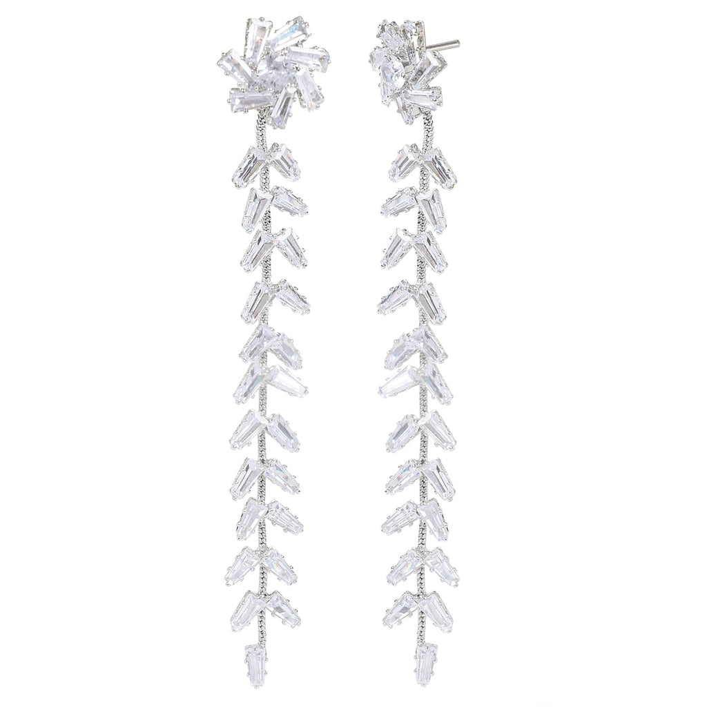 Flower Ad  Drop Floral Earrings