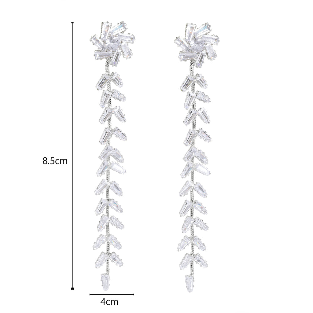 Flower Ad  Drop Floral Earrings