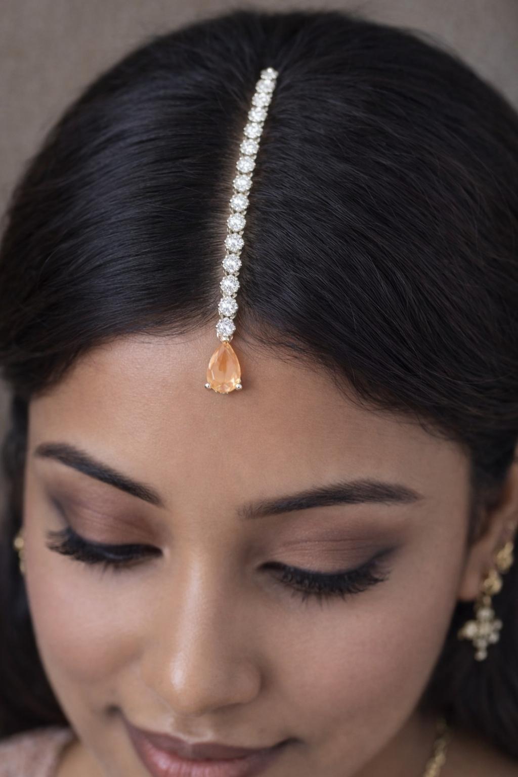 Cubic Zirconia Maangtika – Available in 14 Colours