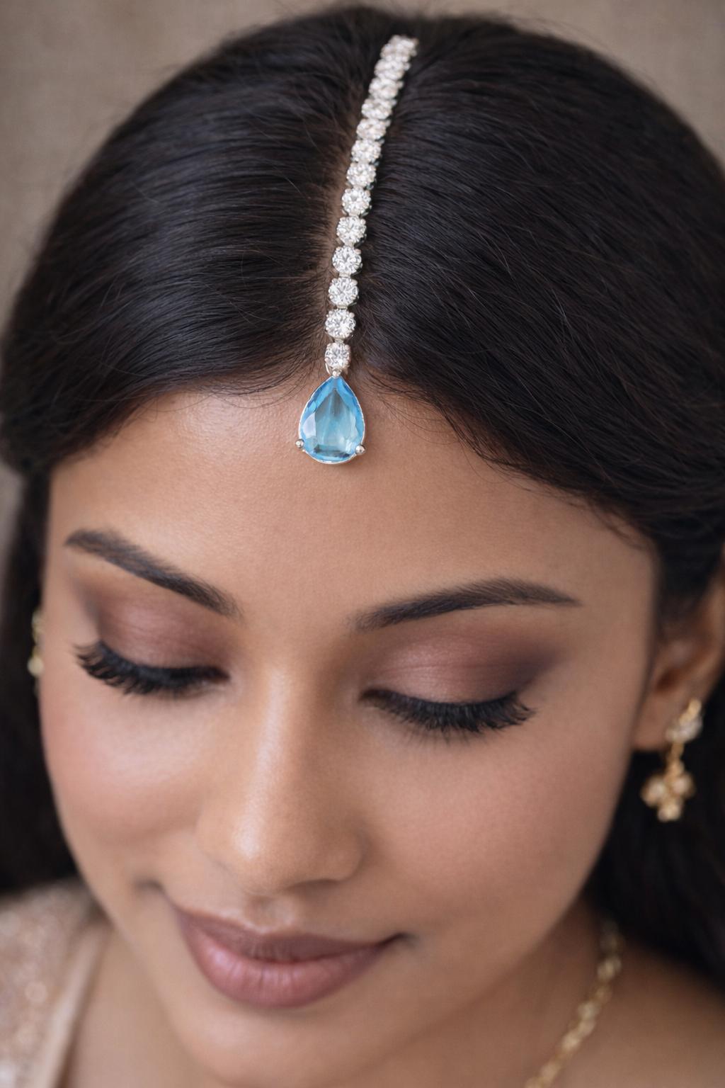 Cubic Zirconia Maangtika – Available in 14 Colours