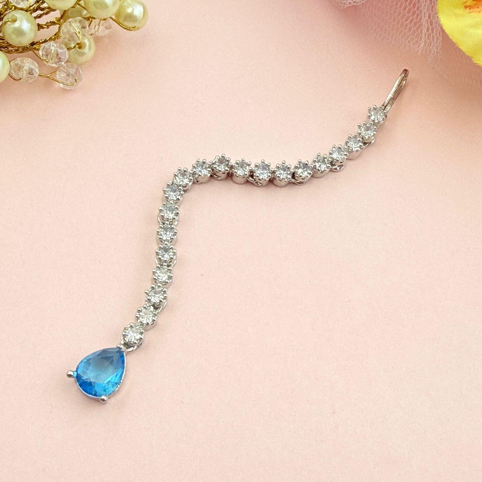 Cubic Zirconia Maangtika – Available in 14 Colours