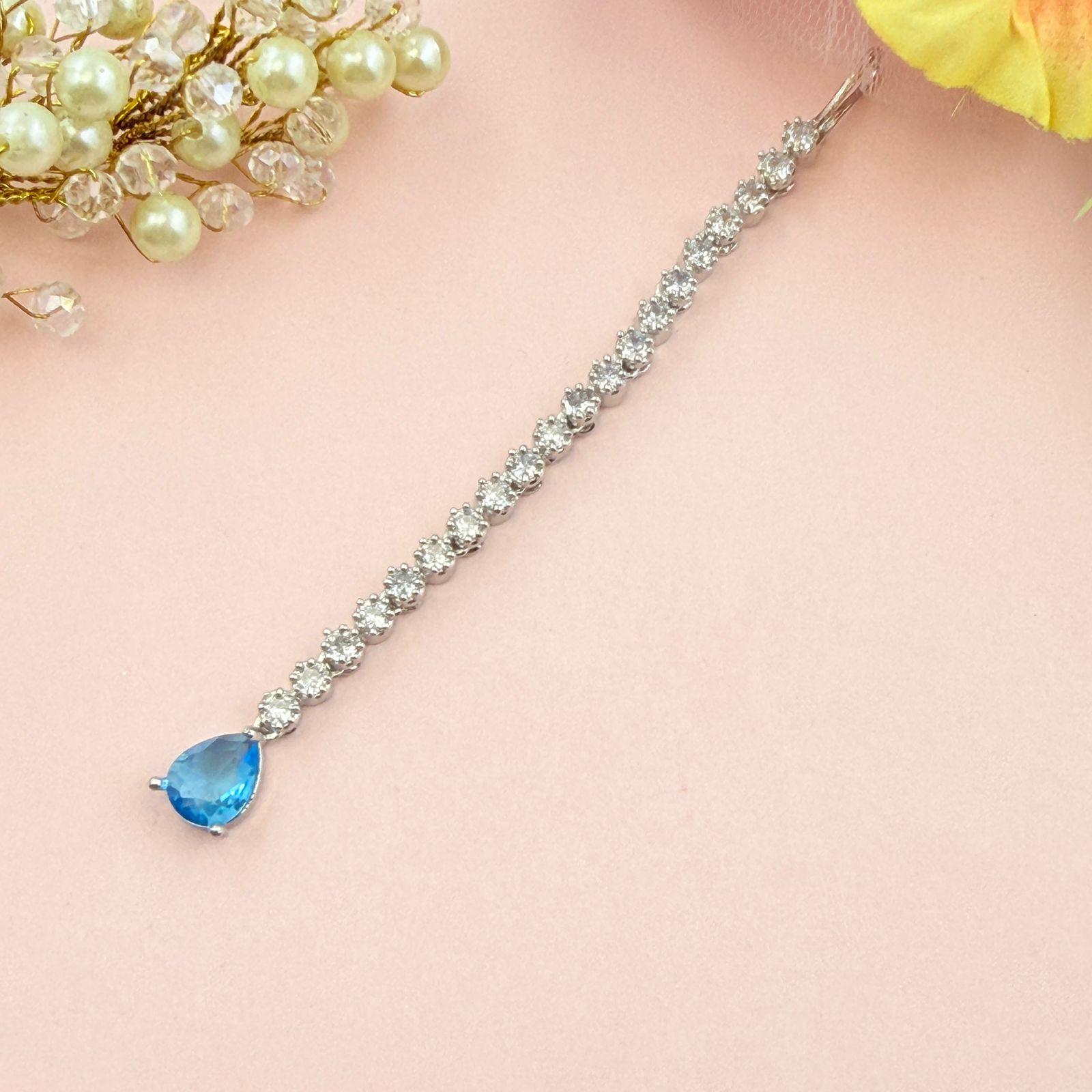 Cubic Zirconia Maangtika – Available in 14 Colours