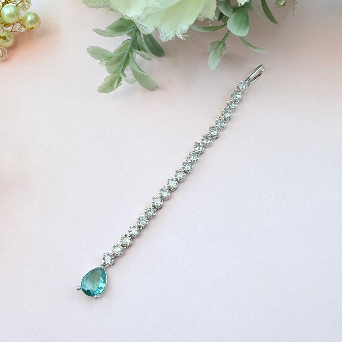 Cubic Zirconia Maangtika – Available in 14 Colours
