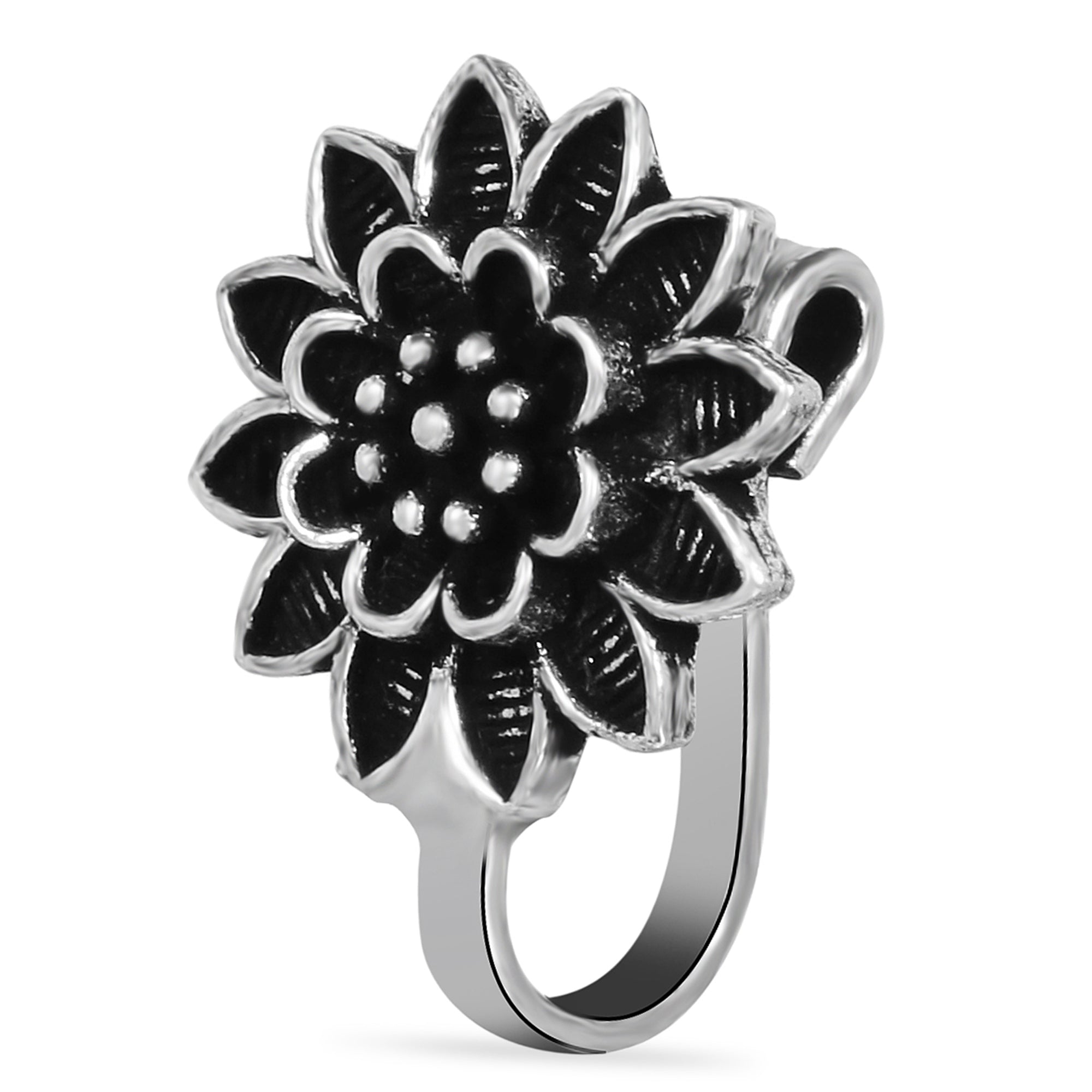 Silver Crochet Nose Pin (Clip On) Set of 7