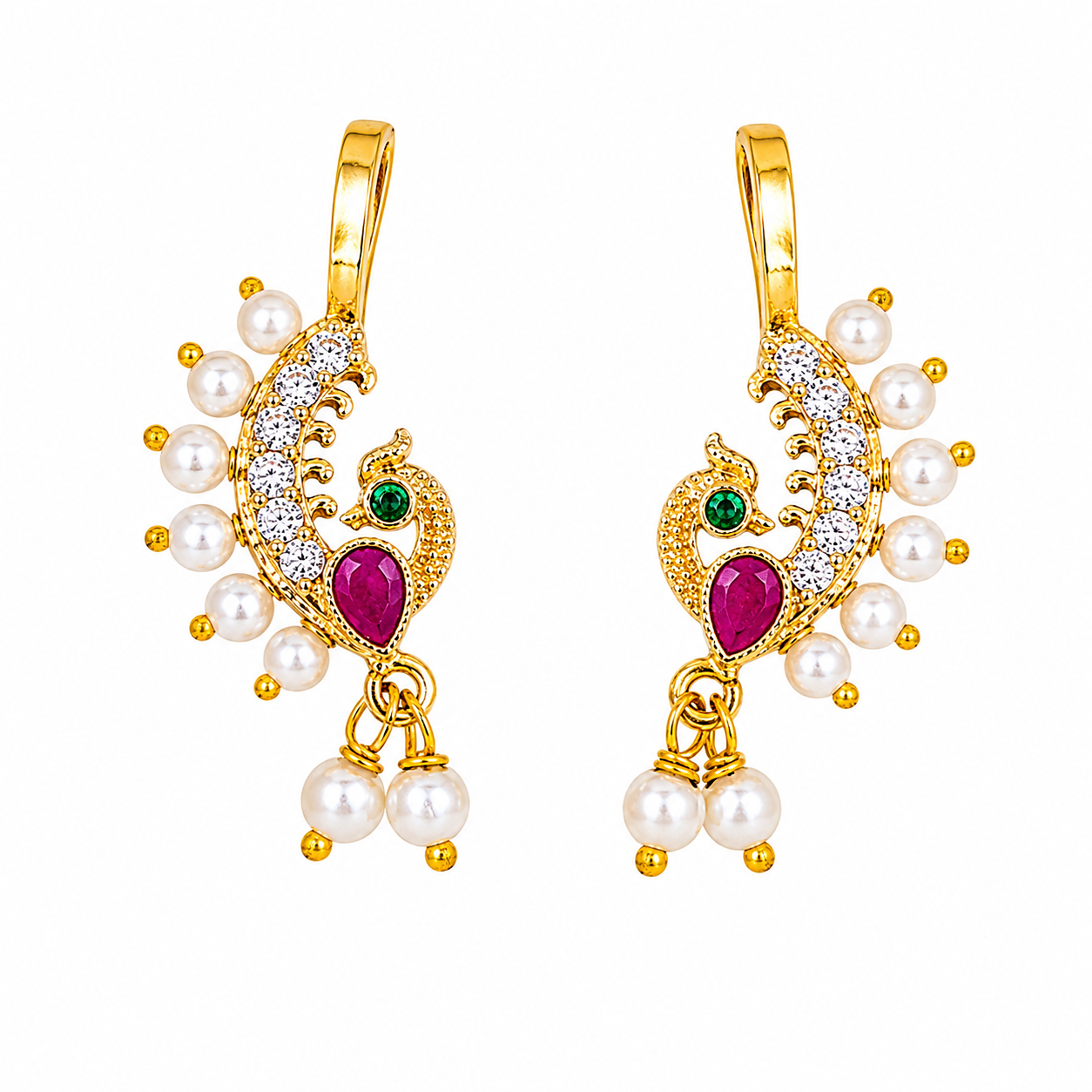 Designer Brass Bugdi for Women