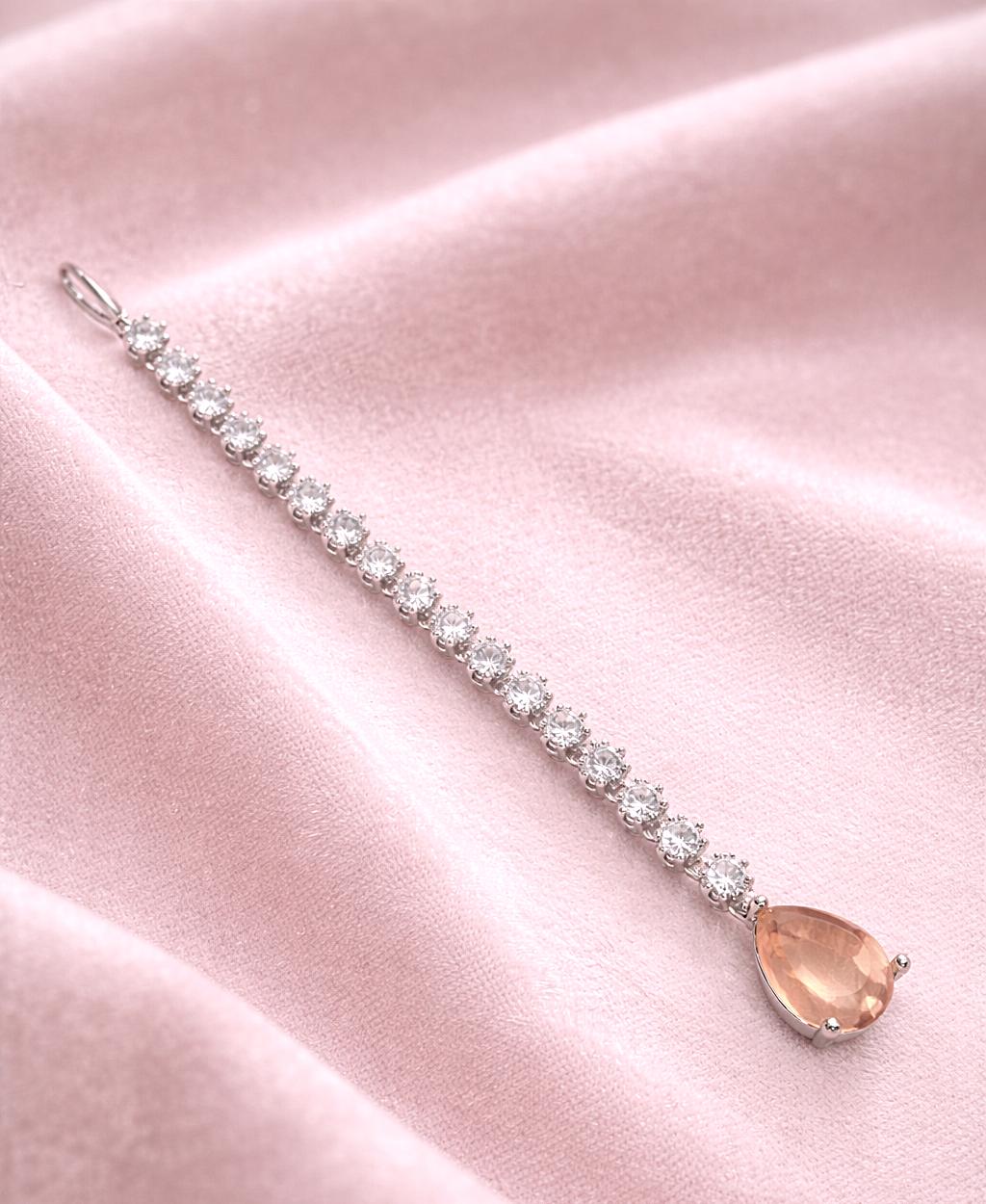 Cubic Zirconia Maangtika – Available in 14 Colours