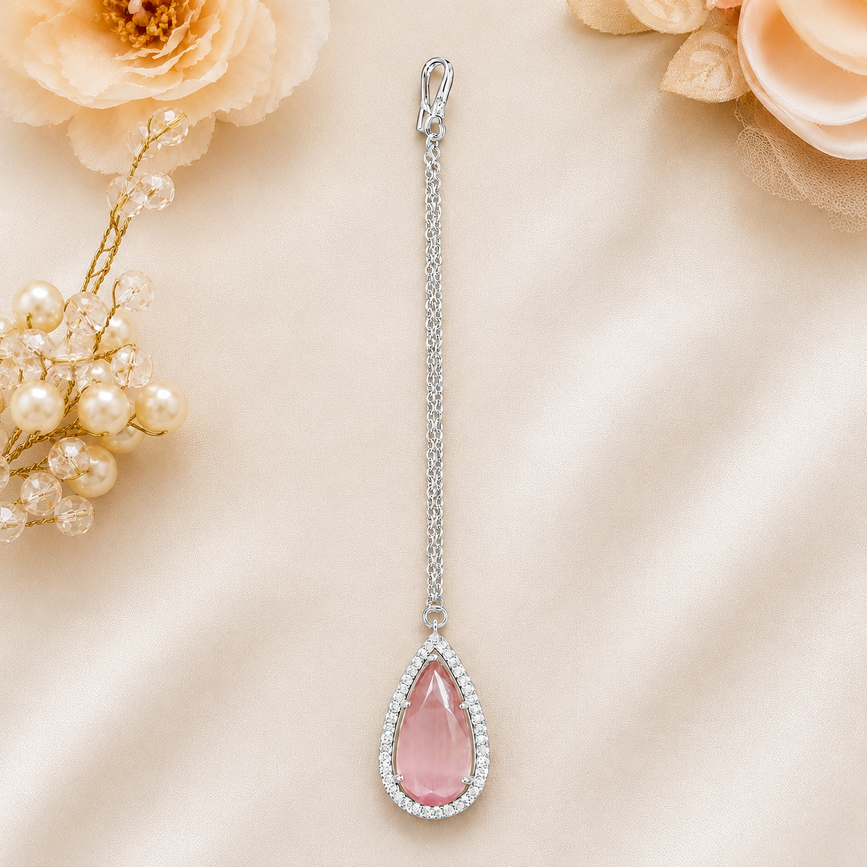 Drop Bridal Maang Tikka for Women
