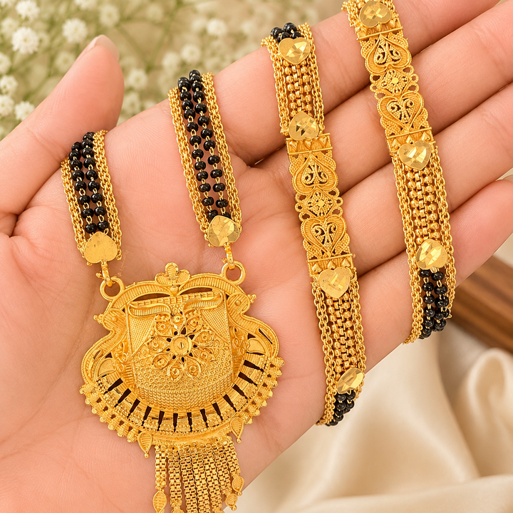 Traditional Designer Mangalsutra Necklace 30 inch