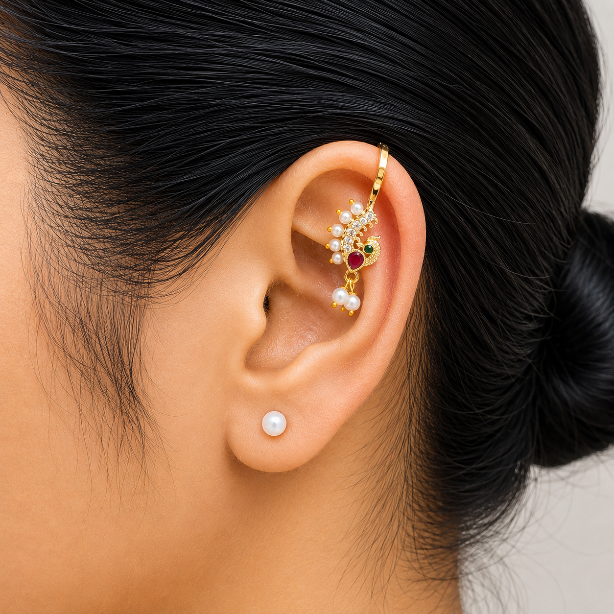 Designer Brass Bugdi for Women