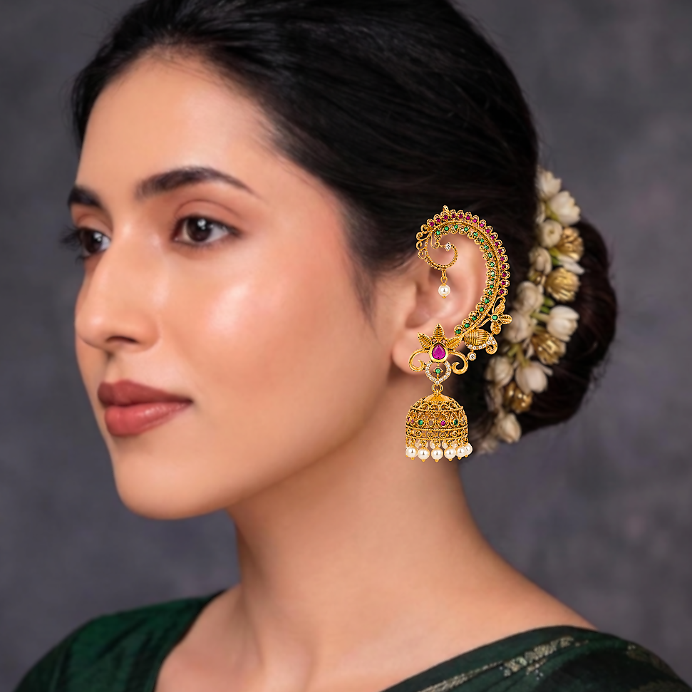 South Indian Ad Traditional Jhumka