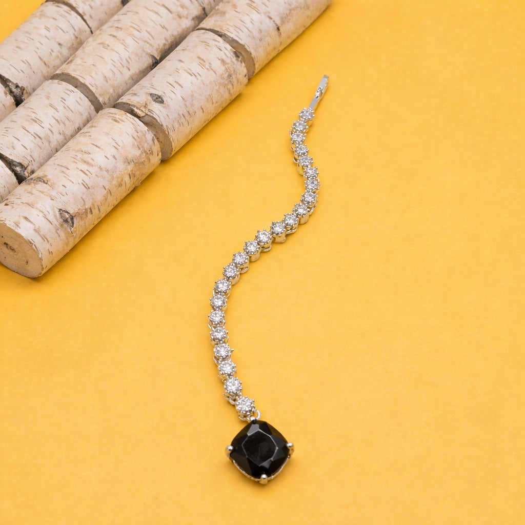 Cube Sleek Mangtika | Stylish Silver Plated
