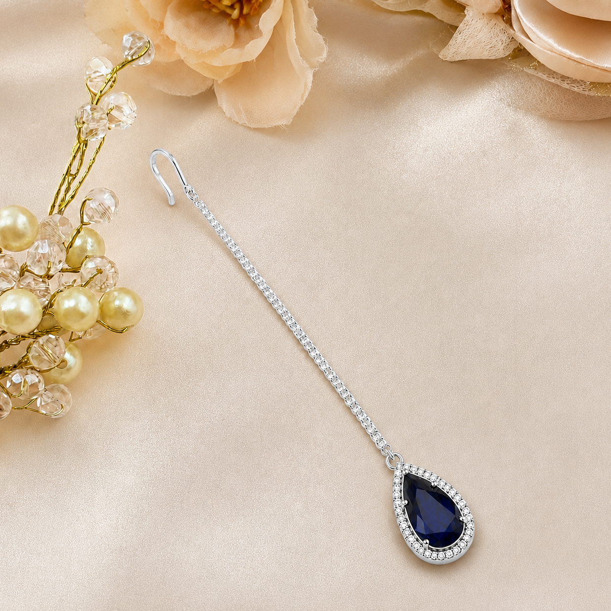 Drop Bridal Maang Tikka for Women