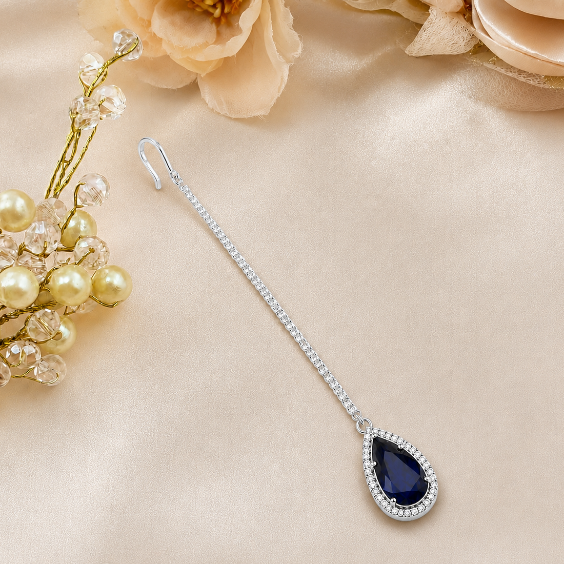 Drop Bridal Maang Tikka for Women