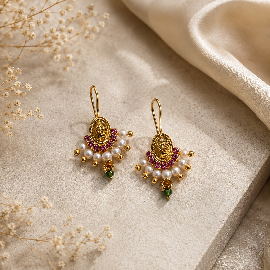 Maharashtrian Designer Bugdi for Women & Girls
