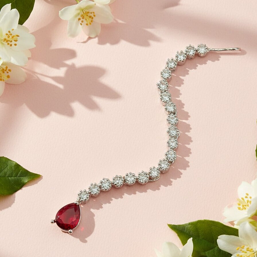 Designer CZ Stone Maang Tikka for Women
