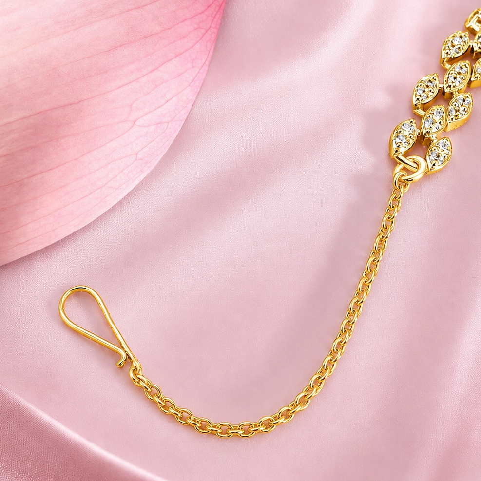 Double Drop AAA Tika Gold Plated