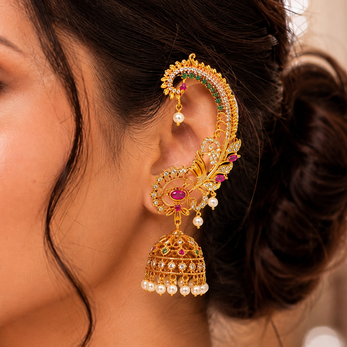 South Indian Ad Traditional Jhumka
