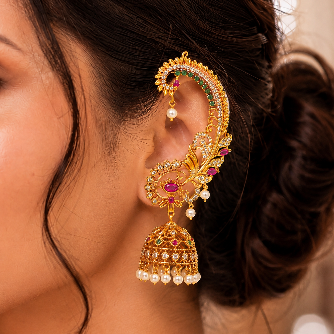 South Indian Ad Traditional Jhumka