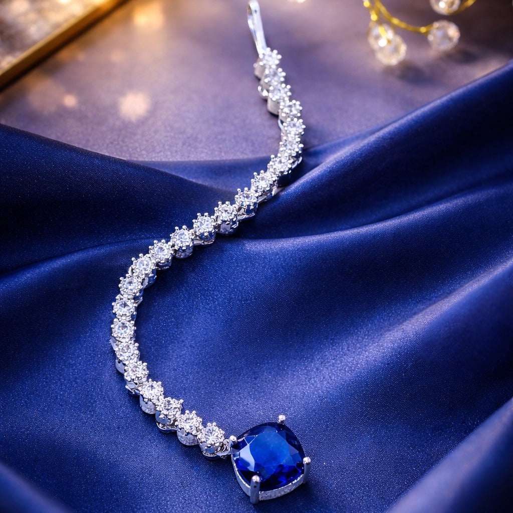 Cube Sleek Mangtika | Stylish Silver Plated