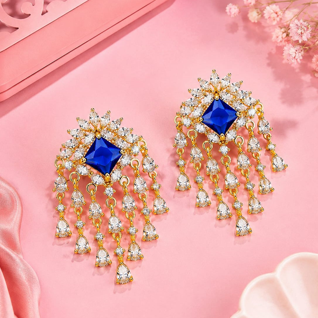 Premium CZ Designer Earrings