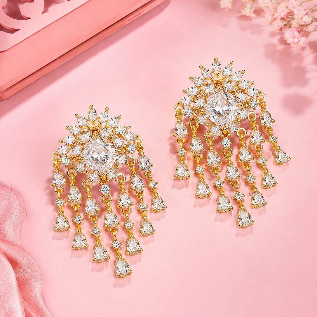 Premium CZ Designer Earrings