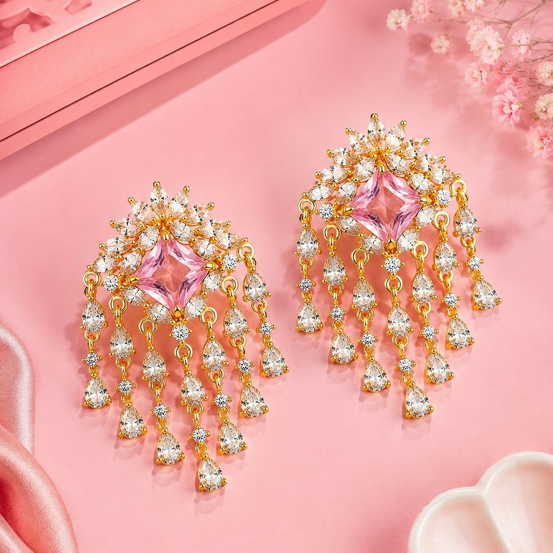 Premium CZ Designer Earrings
