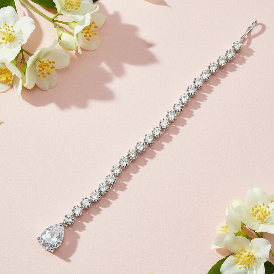Designer CZ Stone Maang Tikka for Women