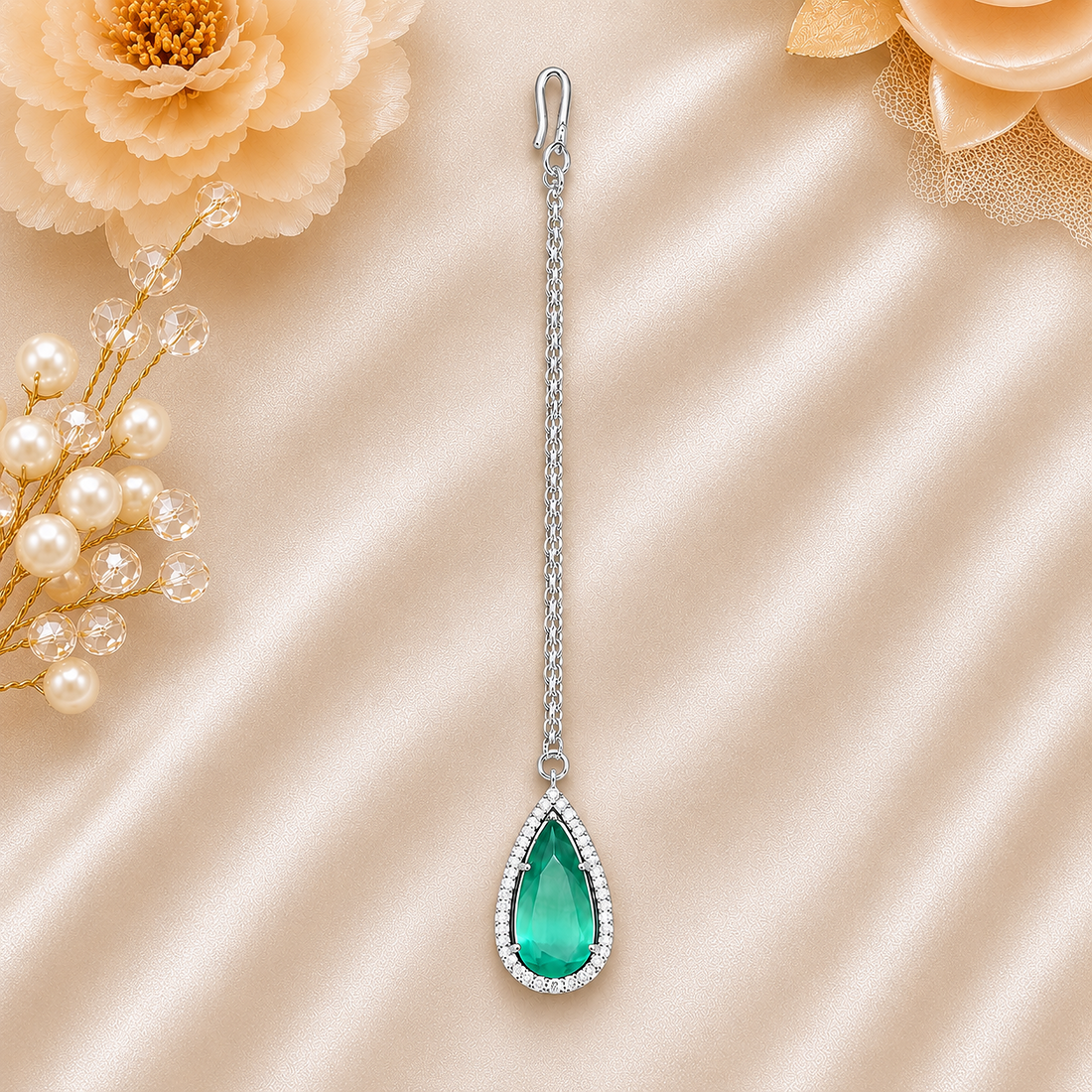 Drop Bridal Maang Tikka for Women