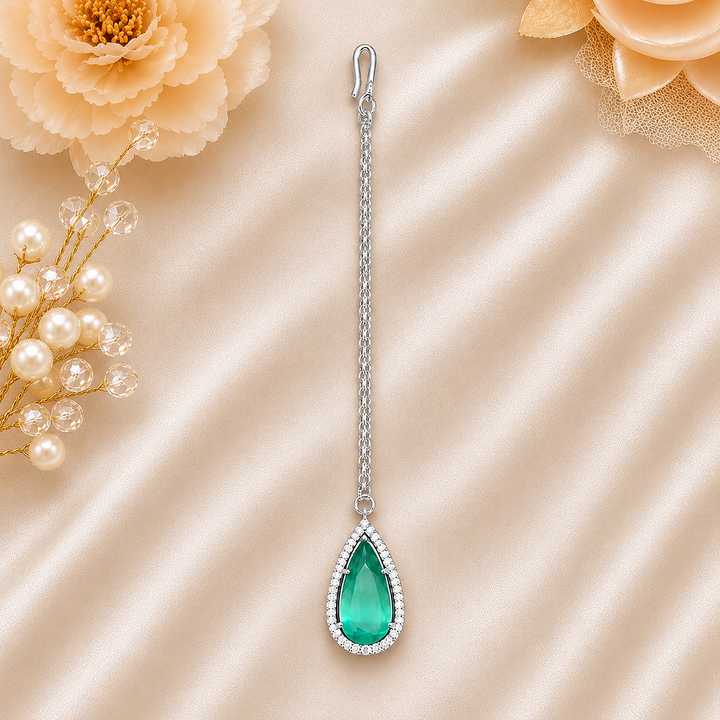 Drop Bridal Maang Tikka for Women